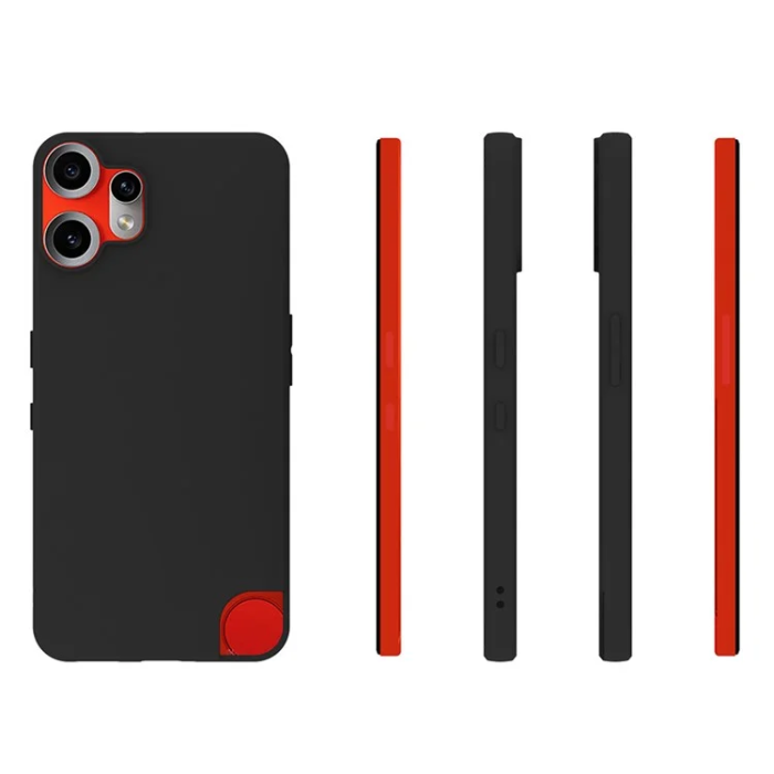A-One Brand - Nothing CMF Phone 2 Pro Mobilskal Matte Finish Soft TPU - Svart
