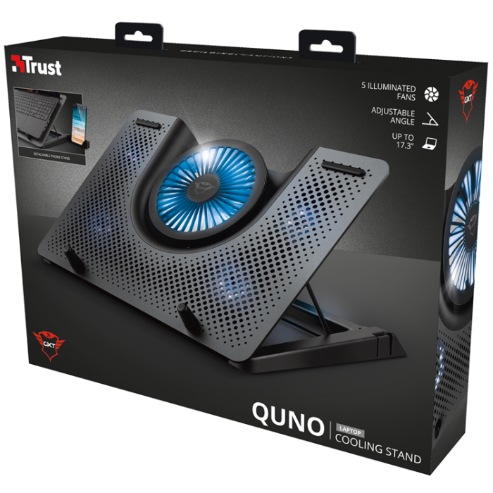 Trust - TRUST GXT 1125 Quno Laptop Cooling Stand