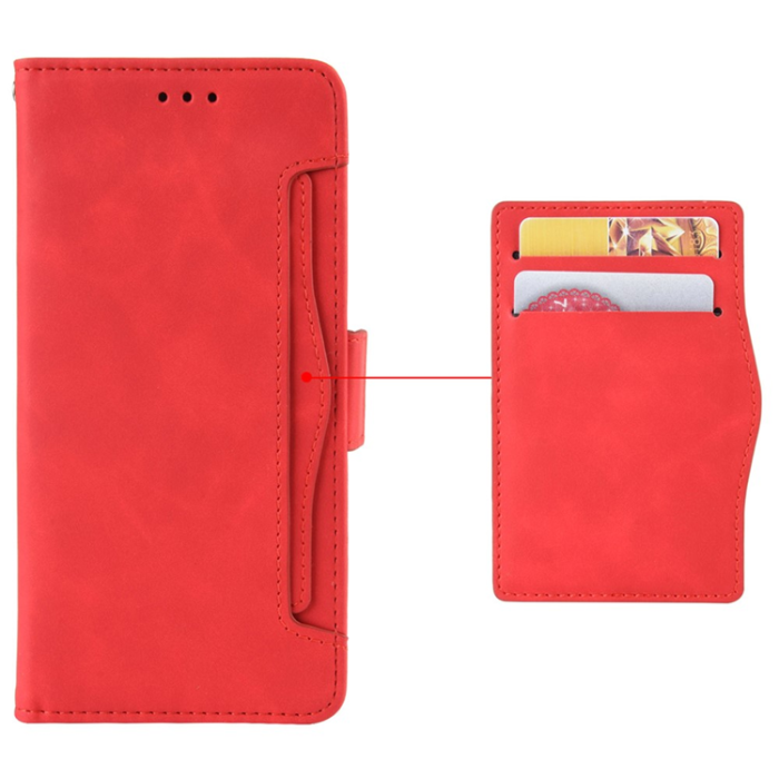 A-One Brand - Nothing Phone (2a) Plus/(2a) Plånboksfodral Läder - Röd