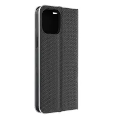 Forcell - Forcell iPhone 14 Pl&aring;nboksfodral Luna Carbon Svart