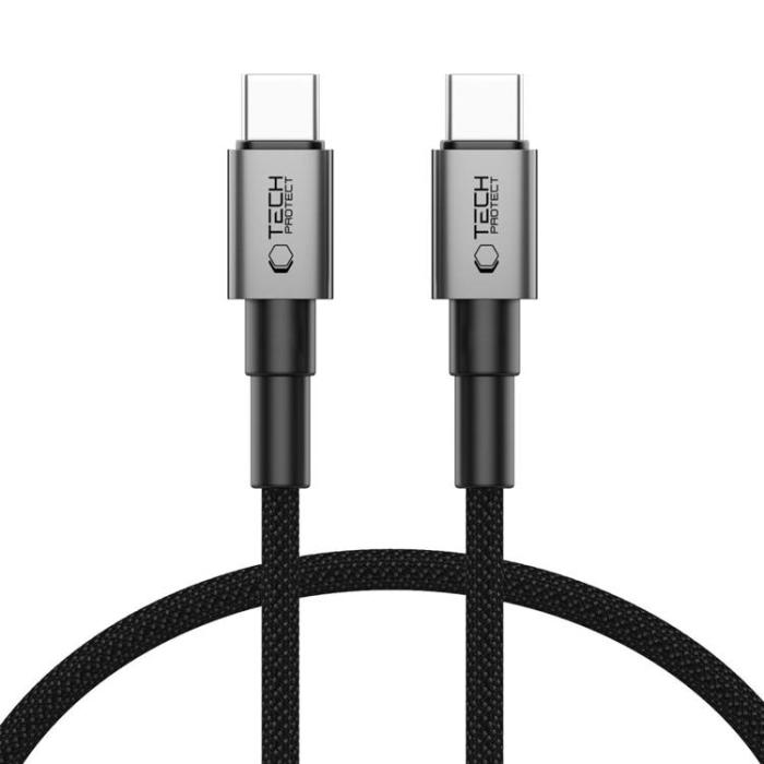 Tech-Protect - Tech-Protect USB-C Till USB-C kabel Ultraboost 25CM 15W - Grå