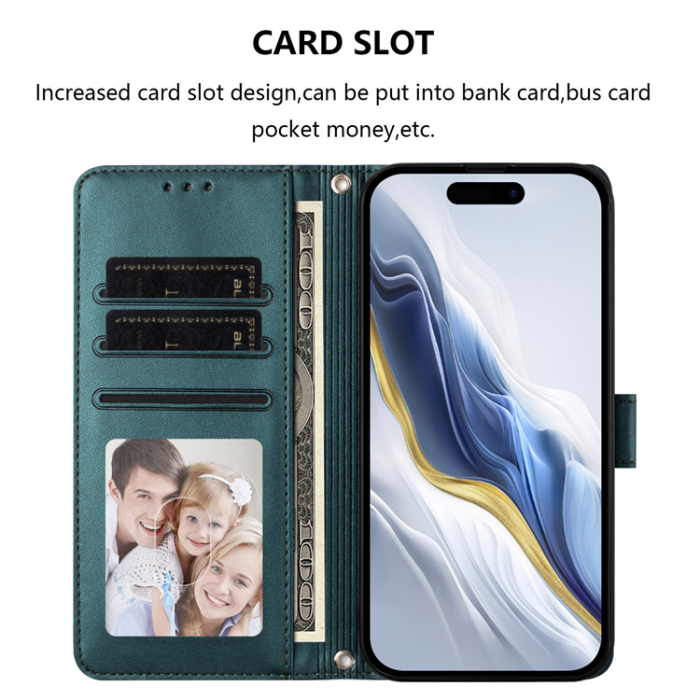 A-One Brand - OnePlus 15 5G Konstläder Plånboksfodral Love Cat Pattern Imprint