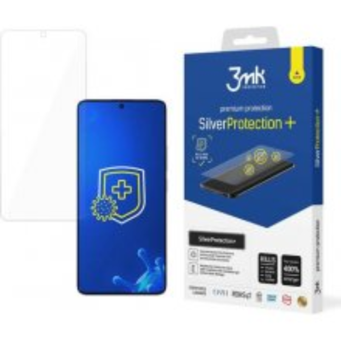 3MK - 3MK Xiaomi Redmi Note 13 Pro Plastfilm skärmskydd Silver Protection+