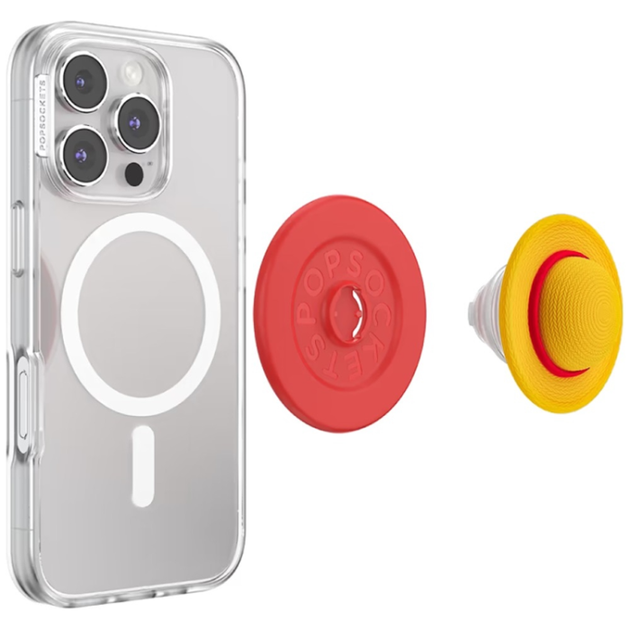 PopSockets - PopSockets PopOut Luffys Hat MagSafe Mobilgrip och Stativ