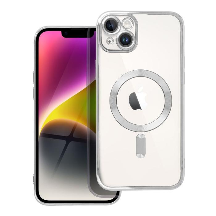 OEM - iPhone 14 Plus Mobilskal Magsafe Electro - Silver
