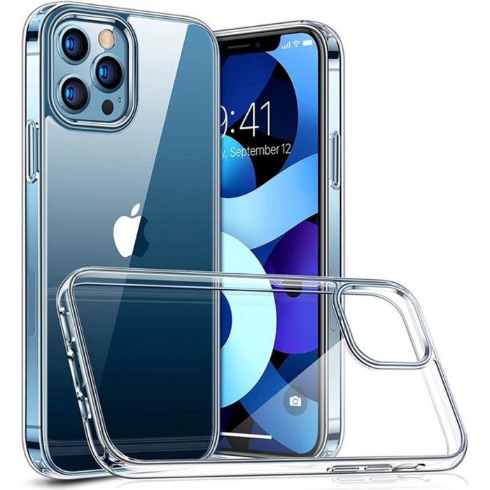 OEM - iPhone 12 Pro Max Skal Clear 2mm Mjukplast Transparant