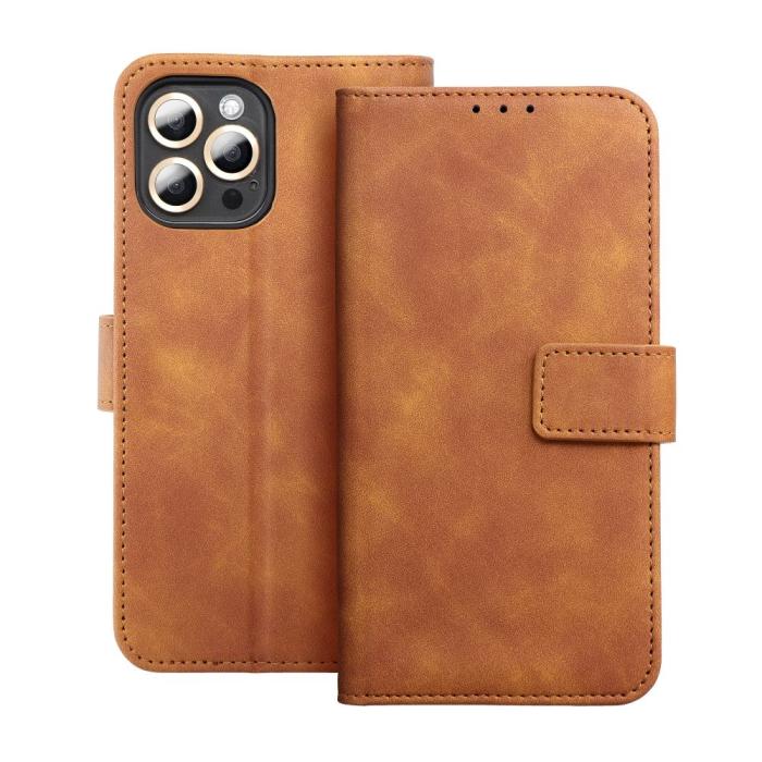 Forcell - Redmi 10C Plånboksfodral Forcell Tender Brun