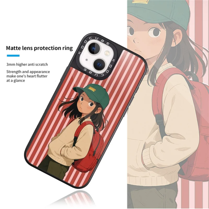 A-One Brand - iPhone 14 Mobilskal MagSafe Aluminium Silikon