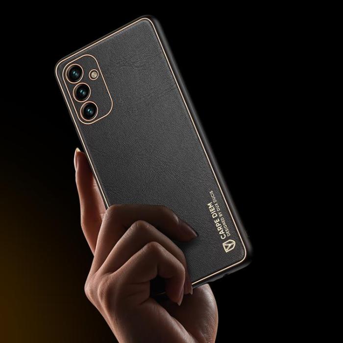 Dux Ducis - Dux Ducis Yolo Läder Skal Galaxy A13 5G - Svart
