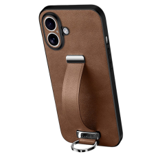 SULADA - SULADA iPhone 17 Mobilskal Armband Kickstand Fashion - Brun