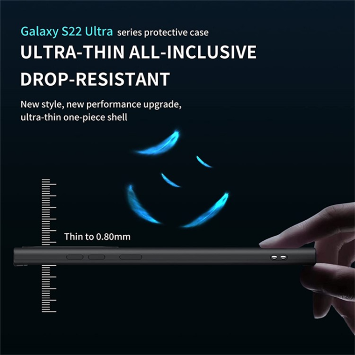 OEM - Galaxy S23 Ultra Skal Magsafe Liquid Rubberized - Svart