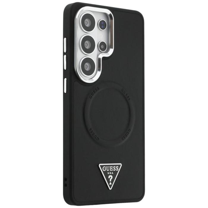 Guess - Guess Mobilskal För Galaxy S26 Ultra MagSafe Embossed Ring Triangle Logo - Svart