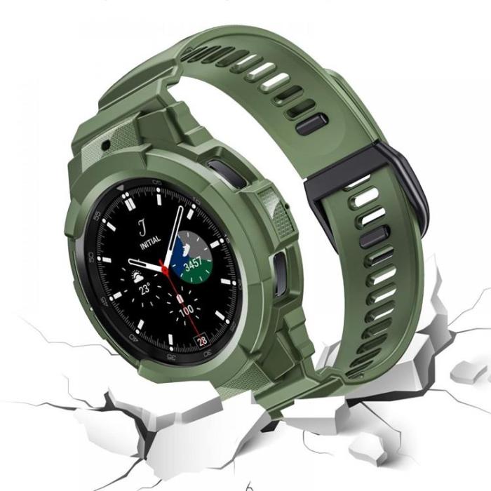 UTGATT1 - Scout Pro Strap till Galaxy Watch 4 Classic 46 mm - Svart