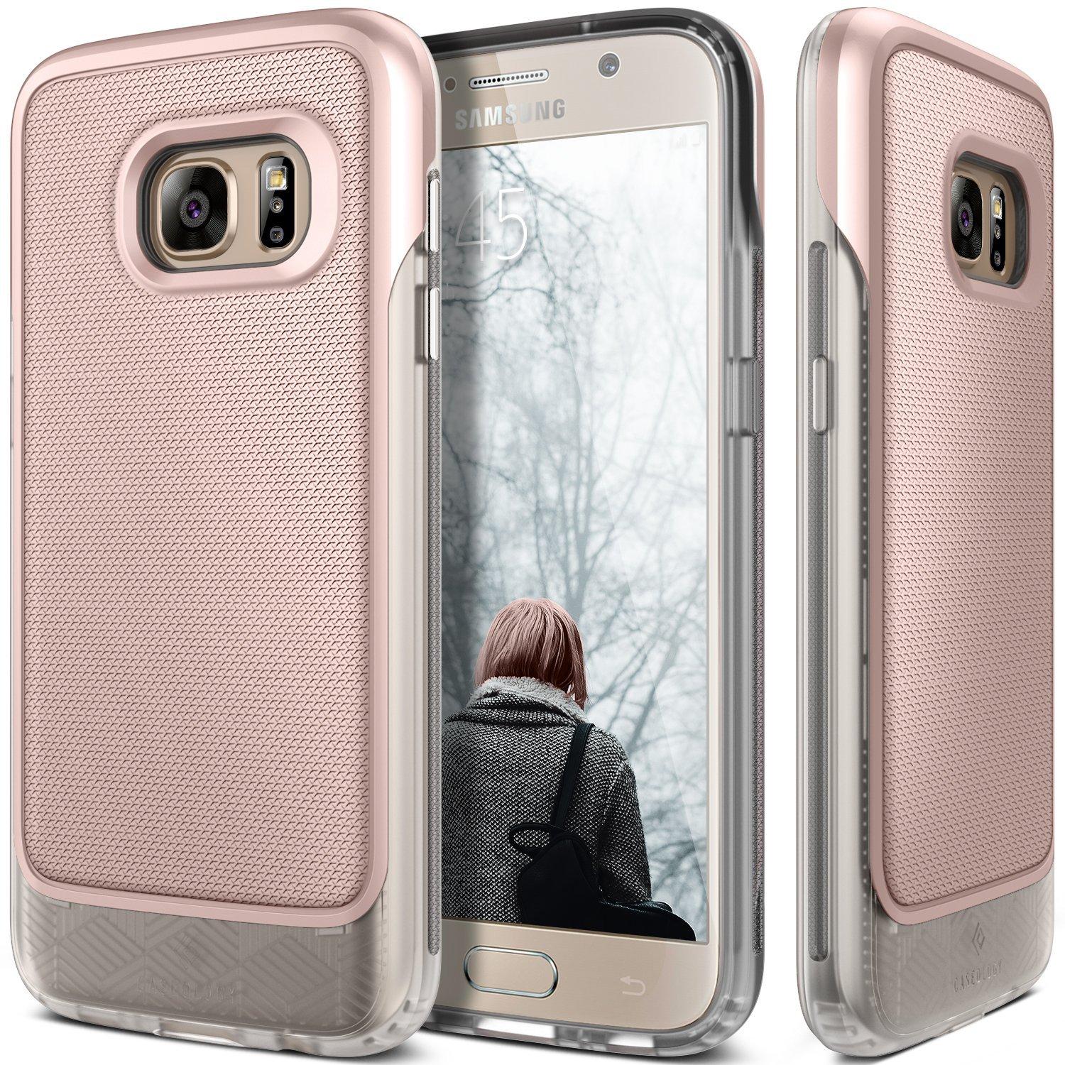 Caseology Vault Series BaksideSkal till Samsung Galaxy S7 - Rose Gold