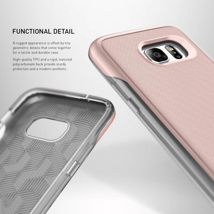 Caseology - Caseology Vault Series BaksideSkal till Samsung Galaxy S7 - Rose Gold
