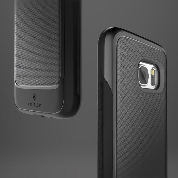 Caseology - Caseology Vault Series BaksideSkal till Samsung Galaxy S7 - Rose Gold