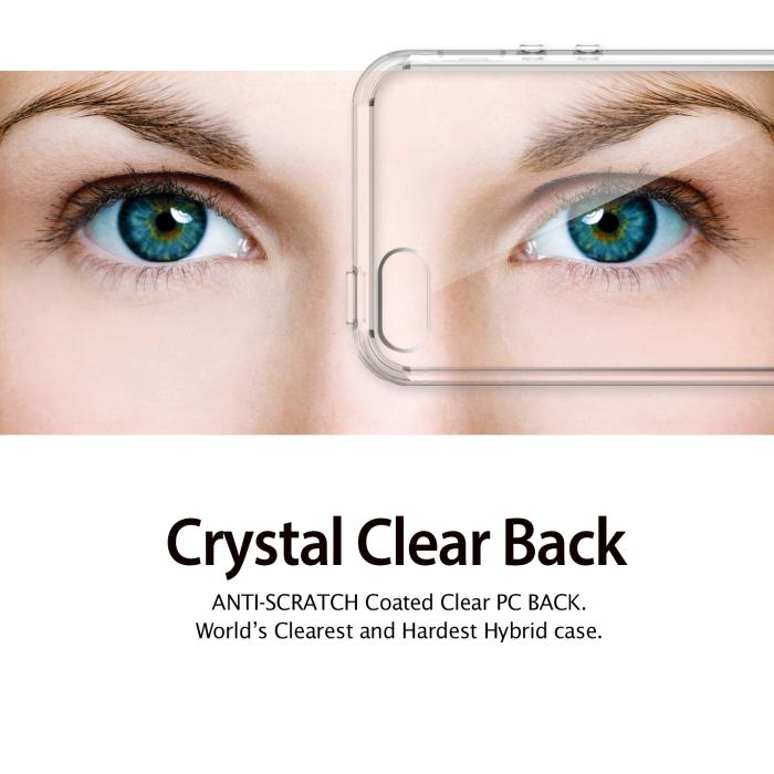 UTGATT5 - RINGKE Fusion skal till Apple iPhone 5/5S/SE (Svart)