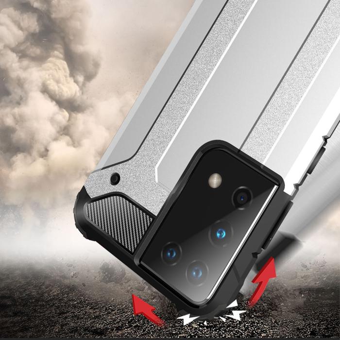 A-One Brand - Armor Guard skal till Samsung Galaxy S21 Ultra - Svart