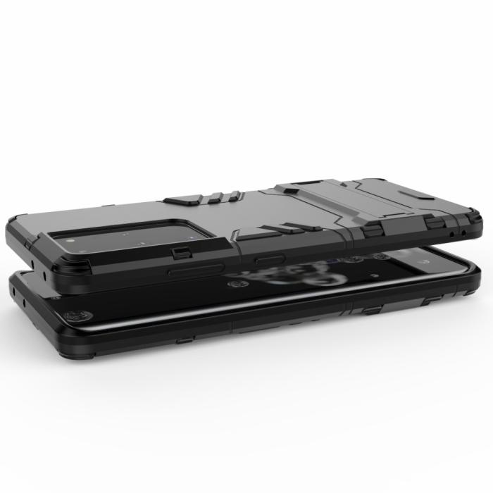 OEM - Hybrid Armor mobilskal till Samsung Galaxy S21 Ultra - Svart
