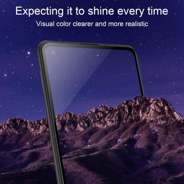A-One Brand - 9D Härdat Glas Skärmskydd Samsung Galaxy A51 5G - Svart