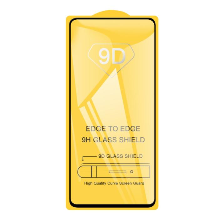 A-One Brand - 9D Härdat Glas Skärmskydd Samsung Galaxy A51 5G - Svart