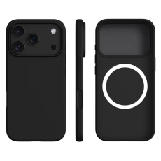 A-One Brand - iPhone 17 Pro Mobilskal MagSafe Ultra Thin Silicone - Svart