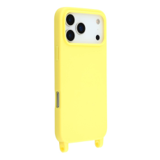 A-One Brand - iPhone 17 Pro Max Mobilskal TPU med Hål för Rem - Gul
