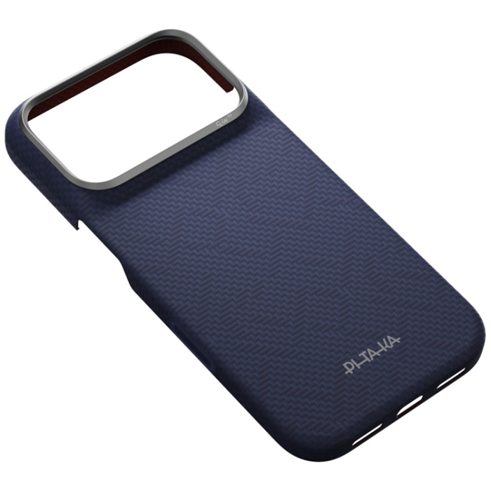 PITAKA - PITAKA Mobilskal För iPhone 18 Pro/17 Pro Magsafe Edge PTK Sapphire