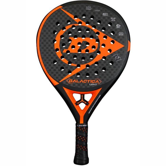 UTGATT5 - Dunlop Padelrack Galactica - Orange/Svart Lättvikt