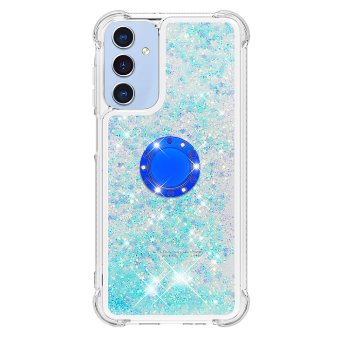 A-One Brand - Galaxy A17/A26 Mobilskal Kickstand Quicksand TPU - Blå