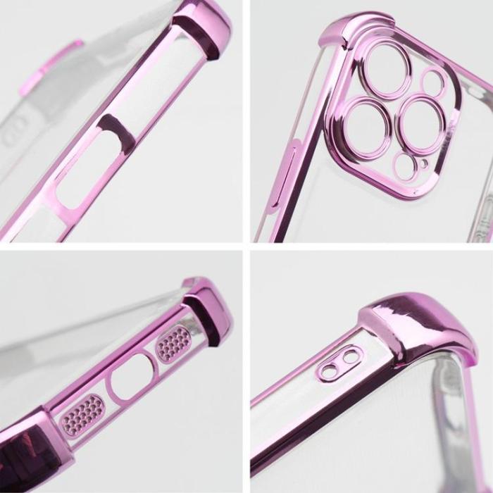 OEM - iPhone 16e Mobilskal Antishock Electro - Rosa