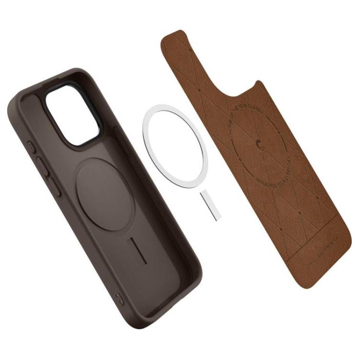 Spigen - Spigen iPhone 15 Pro Max Mobilskal Magsafe Cyrill Kajuk - Brun