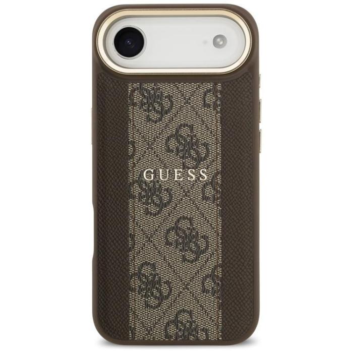 Guess - Guess iPhone Air Mobilskal MagSafe 4G Stripe - Brun