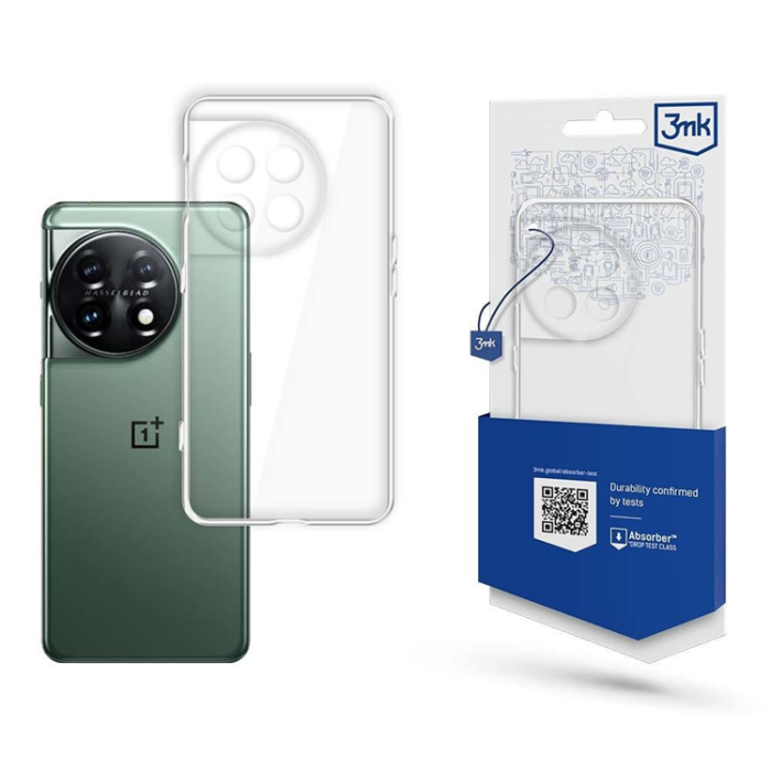 3MK - 3MK OnePlus 11 5G Mobilskal Clear - Transparent