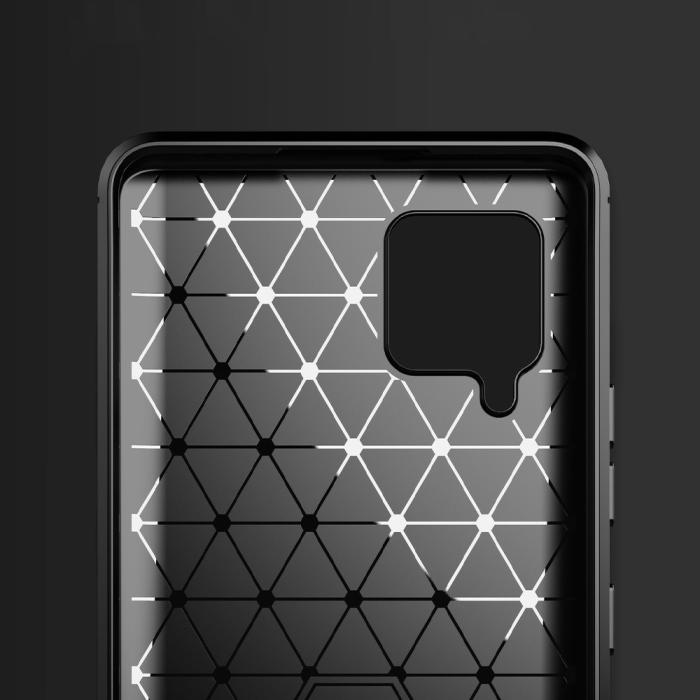 UTGATT - CARBON skal till Samsung Galaxy A42 5G Svart