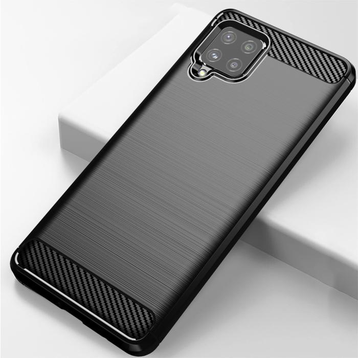 UTGATT - CARBON skal till Samsung Galaxy A42 5G Svart