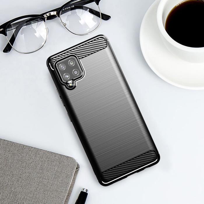 UTGATT - CARBON skal till Samsung Galaxy A42 5G Svart