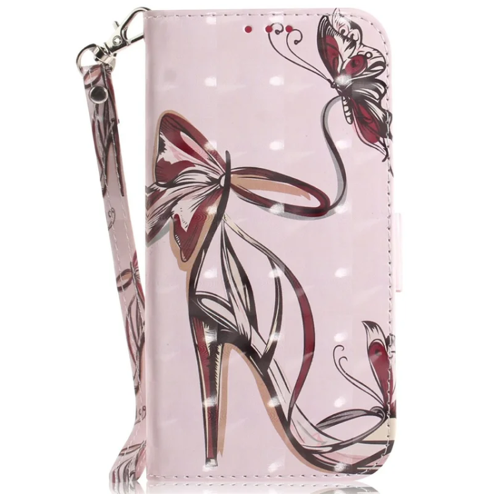A-One Brand - Sony Xperia 10 VII Plånboksfodral med Handledsrem - Butterfly