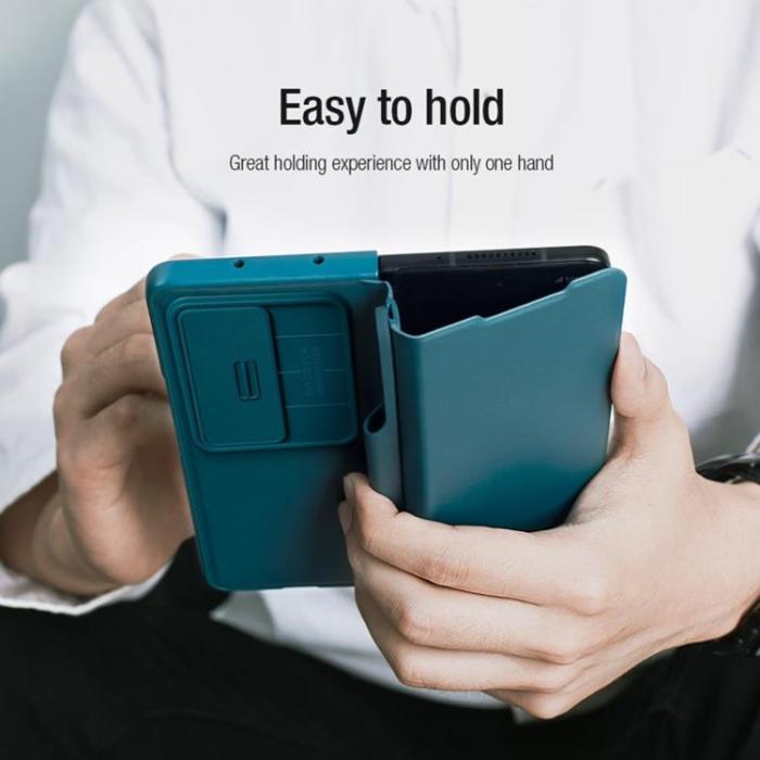 Nillkin - Nillkin Galaxy Z Fold 4 Fodral Qin Pro - Svart