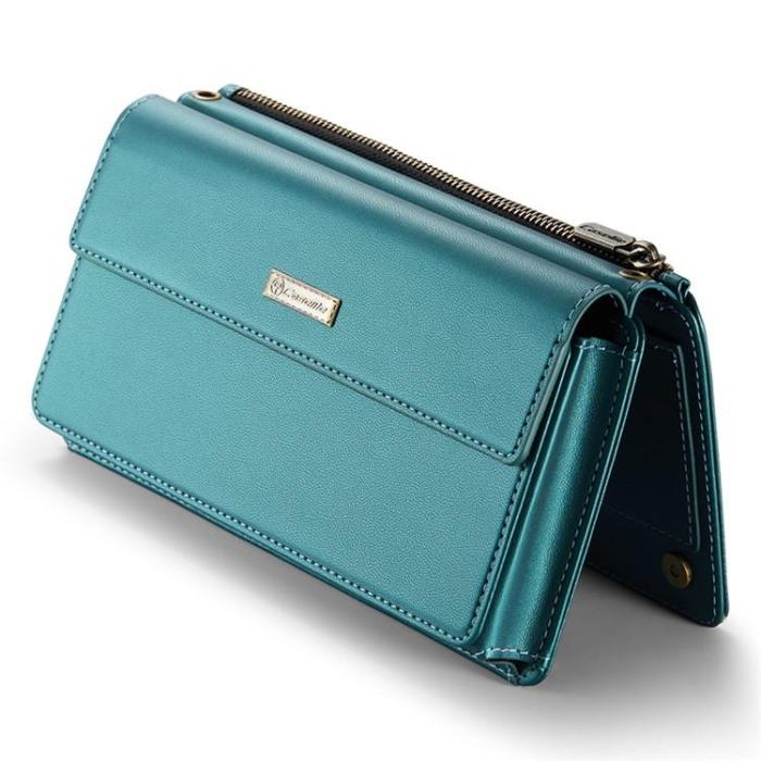 Caseme - CASEME Me20 Crossbody Väska 4.0-7.6'' Läder - Grön