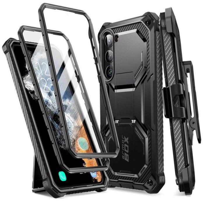 UTGATT - Supcase Galaxy S23 Plus Skal 2-Set IBLSN Armorbox - Svart