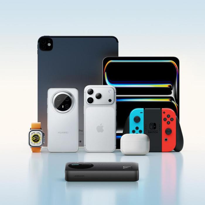 Joyroom - Joyroom Powerbank 20000 mAh 22.5W 2xUSB-A 1xUSB-C med Display