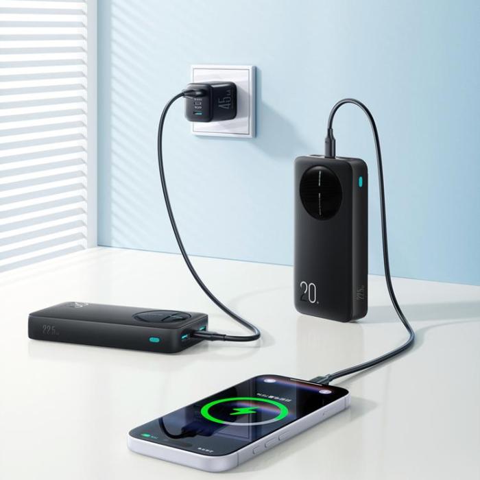 Joyroom - Joyroom Powerbank 20000 mAh 22.5W 2xUSB-A 1xUSB-C med Display