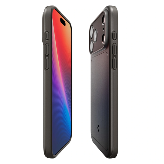 Spigen - Spigen iPhone 17 Pro Mobilskal Magsafe Thin Fit - Gunmetal