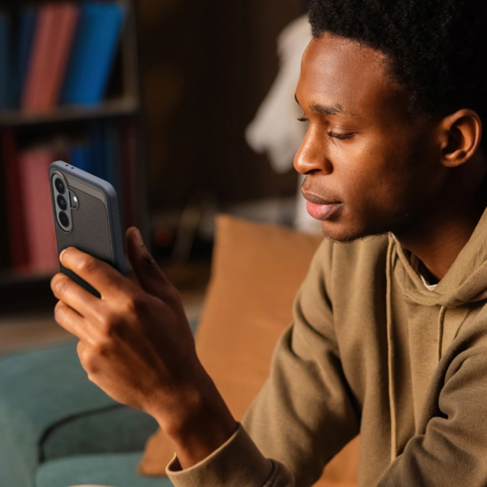 Spigen - Spigen Mobilskal För Galaxy A37 5G Rugged Armor - Svart