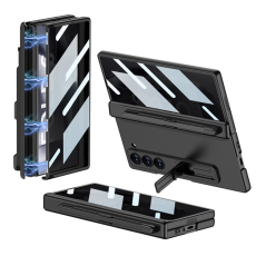 GKK - GKK Galaxy Z Fold 6 Mobilskal med Privacy Skärmskydd - Svart