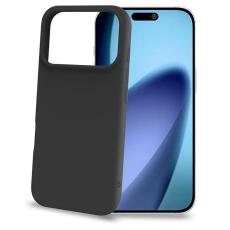 Celly - Celly iPhone 17 Pro Mobilskal Cromo Soft Rubber - Svart