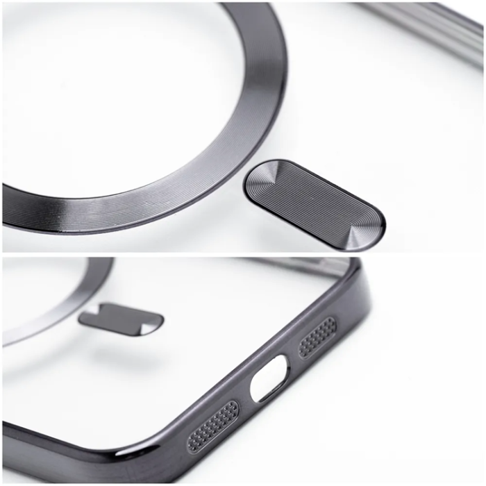 OEM - iPhone 14 Plus Mobilskal MagSafe Electro Mag - Svart