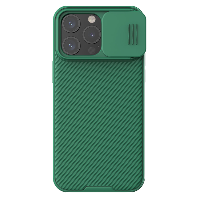 Nillkin - Nillkin iPhone 15 Pro Mobilskal CamShield Magnetic - Grön
