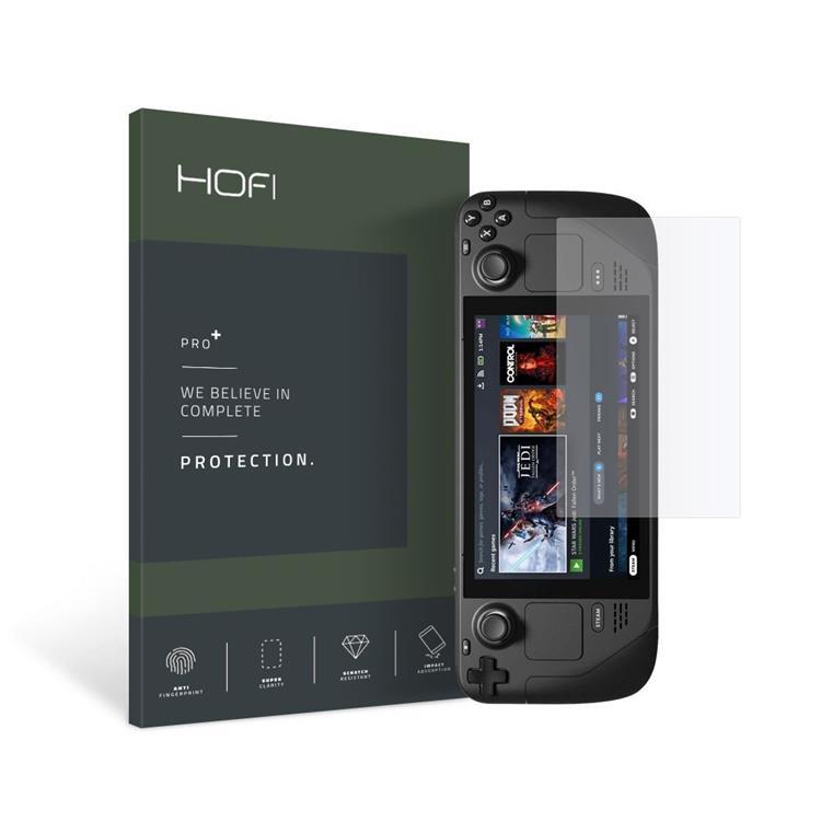 Hofi Steam Deck Härdat Glas Skärmskydd Pro Plus - Clear